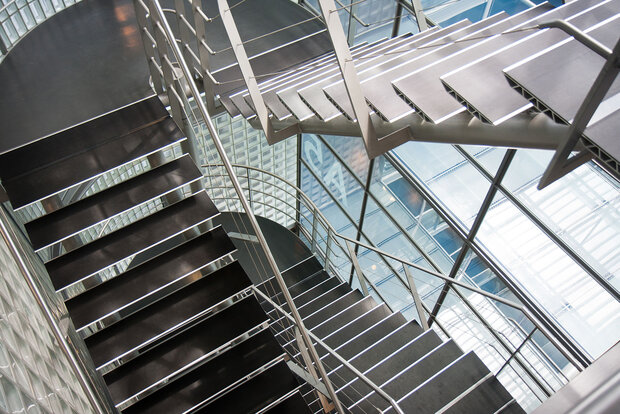 Stahltreppe